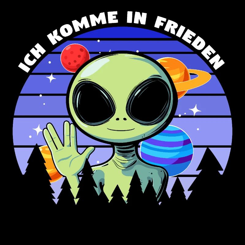 ich komme in frieden - alien