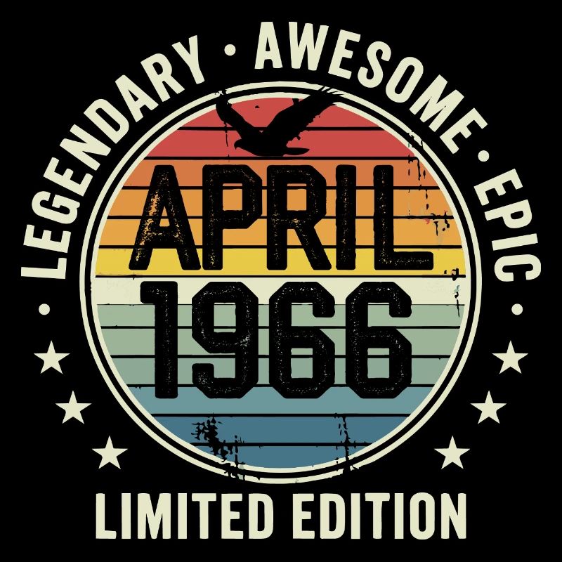 Limitierte Ausgabe April 1966 – Vintage-Design 1966
