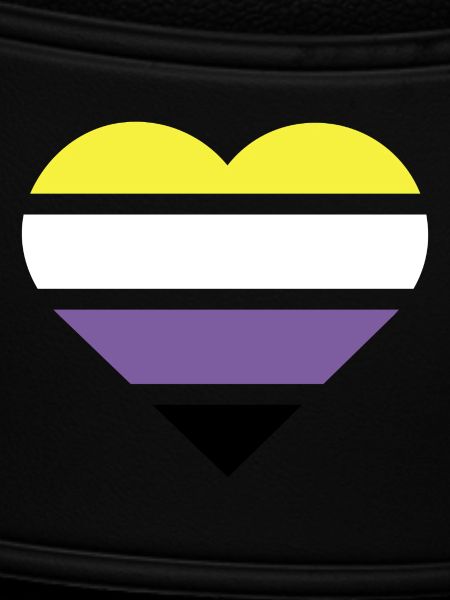 Pride Flag Heart · Nonbinary