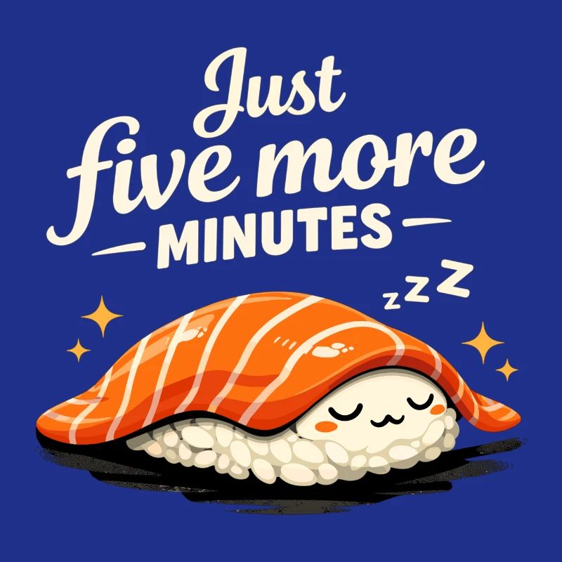 Sleeping Sushi – Encore 5 minutes de design rétro