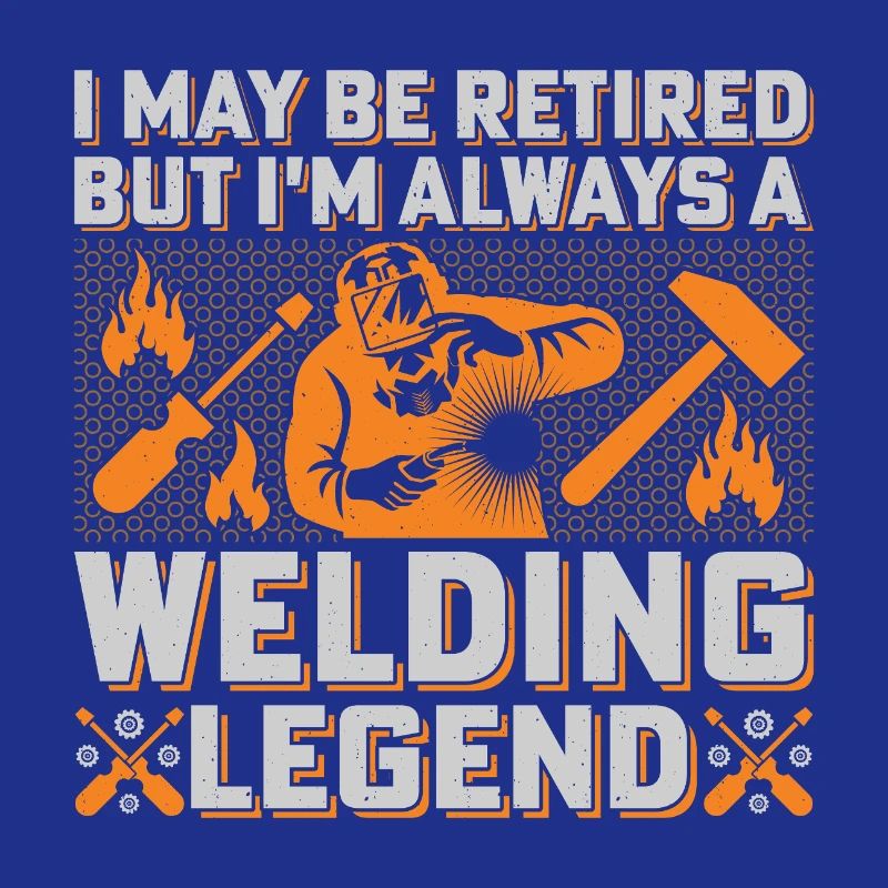 Welding Legend: Flames & Tools Welders