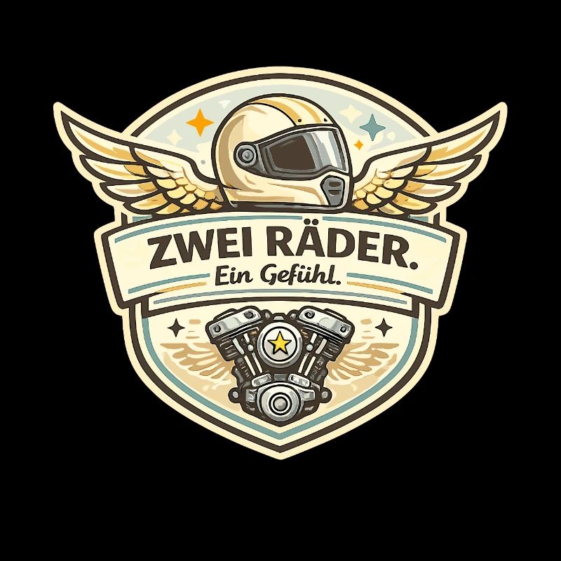 Zwei Räder Gefühl Wings