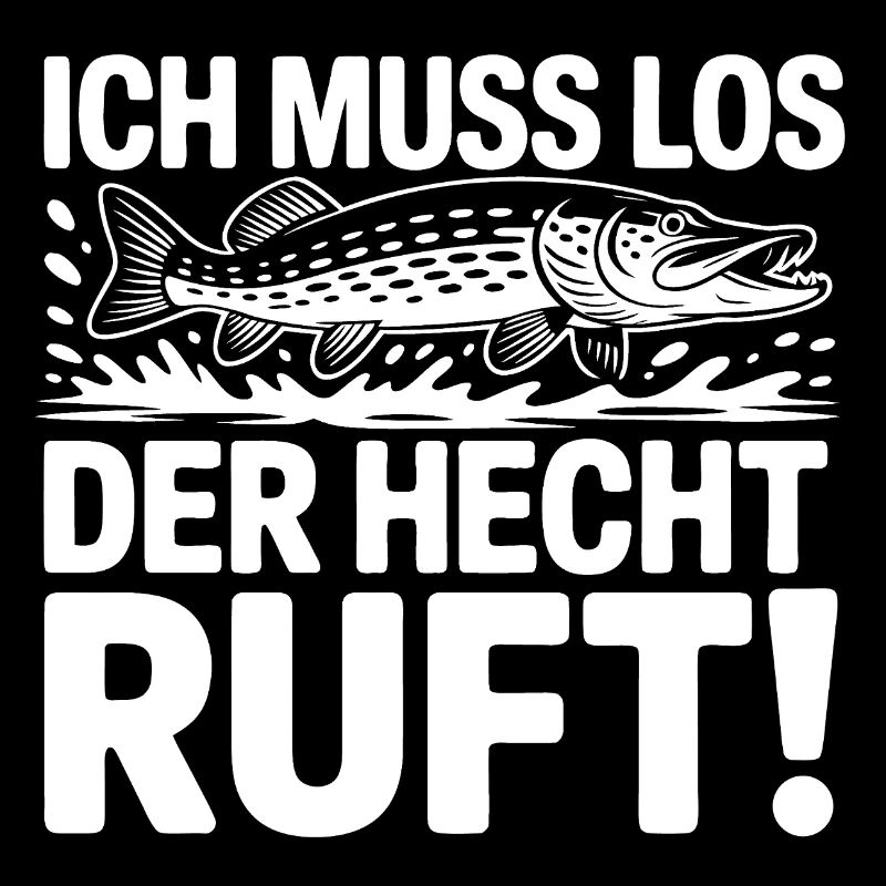 Angler Spruch Hecht
