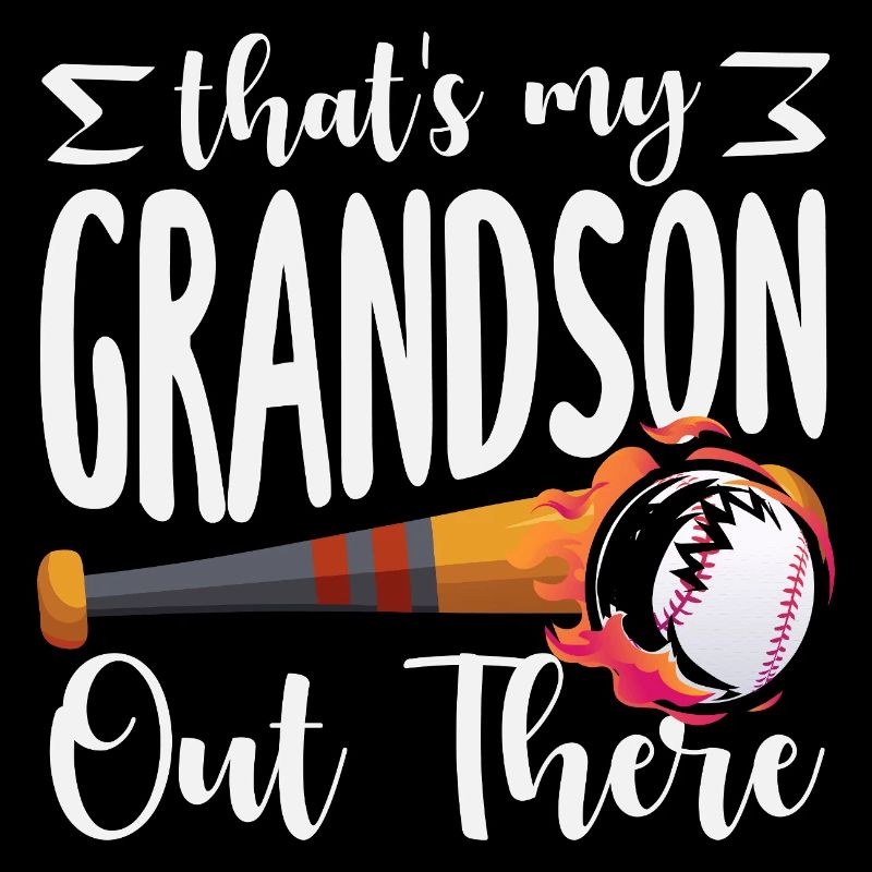 C’est mon petit-fils là-bas au baseball