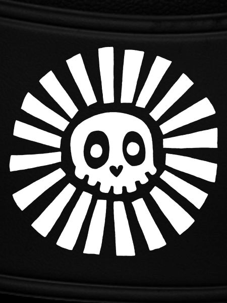 Weißer Sonnenschädel