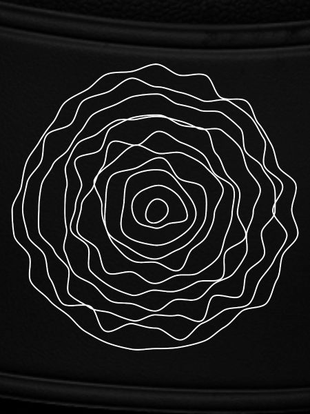 Concentric Line Rose
