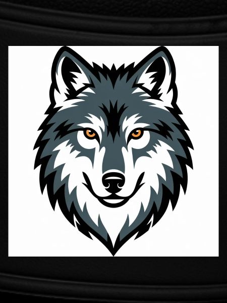 Wolf Graphic Emblem