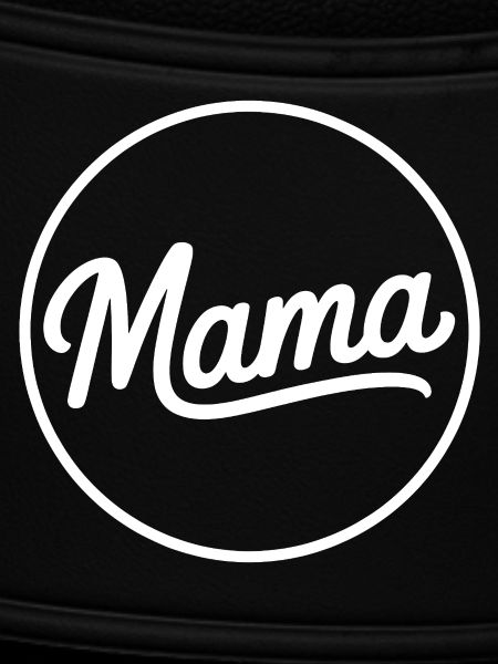 Mama Script Circle Logo T-Shirt
