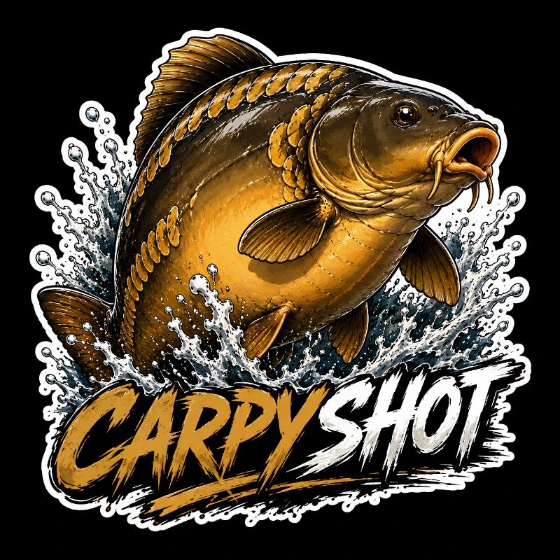 Carpyshot-Spiegel-Karpfenfischerei-Design