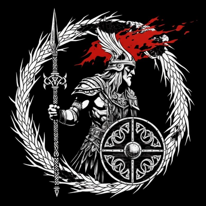 Guerrier viking intrépide - Valhalla attend