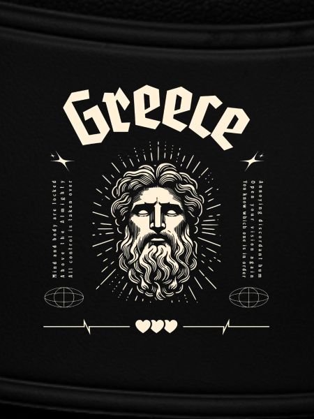 Greece Antiker Gott Portrait