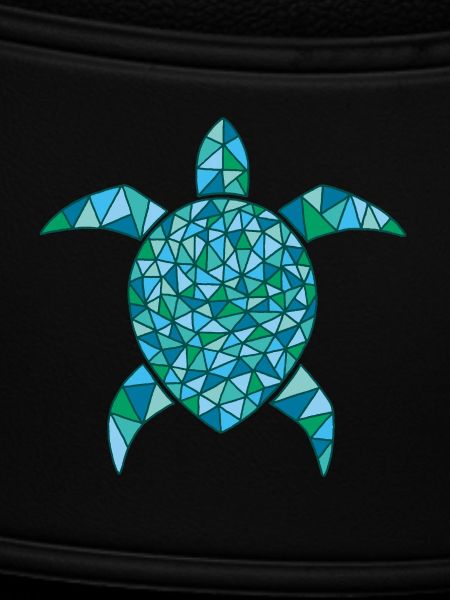 Blue Mosaic Turtle