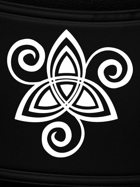 Celtic Flower (White)
