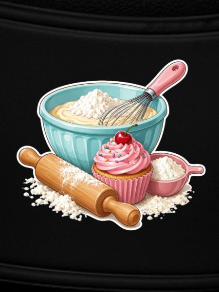 Pastellbackkunst Cupcake Teigschüssel