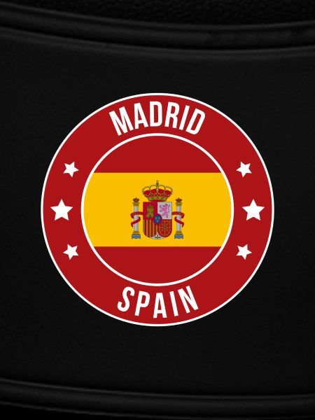 Madrid-Spanien-Rundenabzeichen