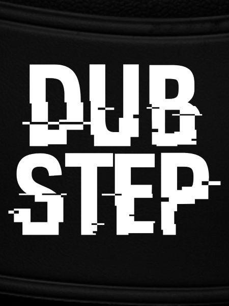 Dubstep-Glitch-Typografie