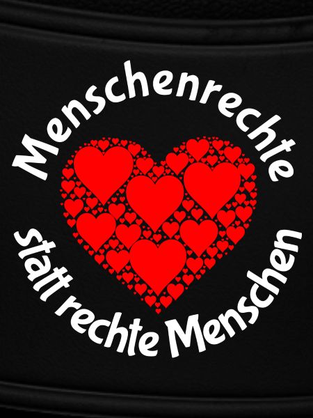Menschenrechte statt rechte Menschen Statement