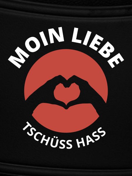 moin liebe tschüss hass