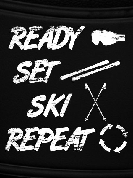 Saying skier