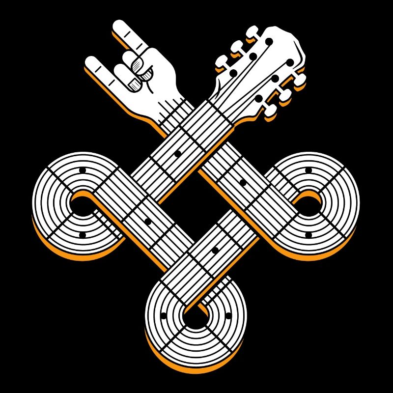 Celtic Knot Guitar. Rock Music Guitar Design