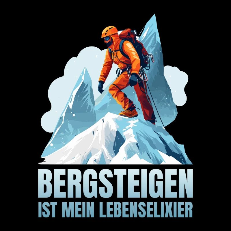 Bergsteigen ist mein Lebenselixier