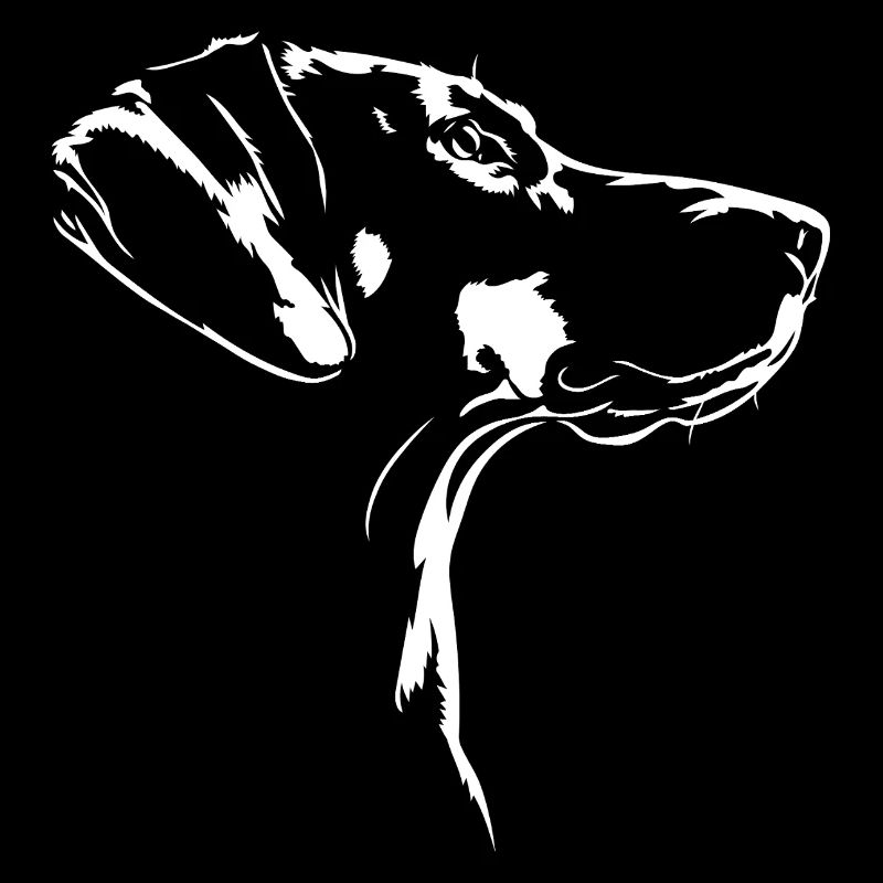 Doberman Silhouette Chien Chiens Dobie Wilsigns