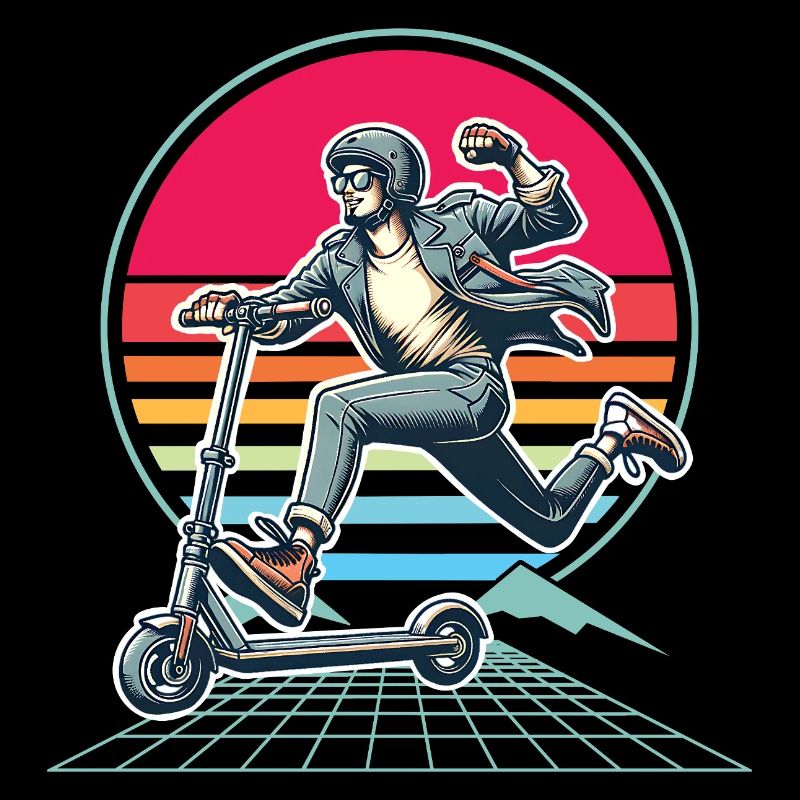 E-Scooter E-Roller Scooter