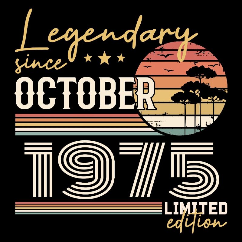 October 1975 Gift - Awesome Since October 1975