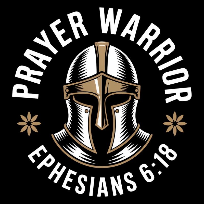 Christian Prayer Warrior Ephesians 6 18