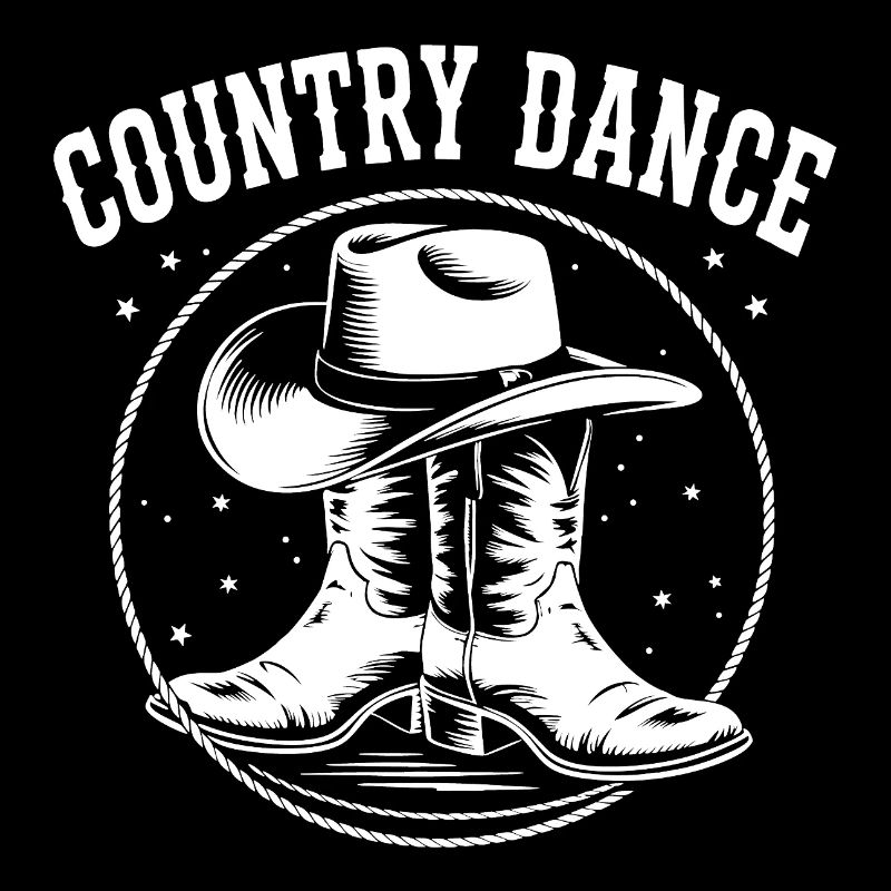 Illustration de danse country