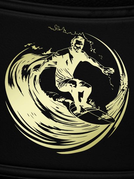 Surfer Silhouette Surfing