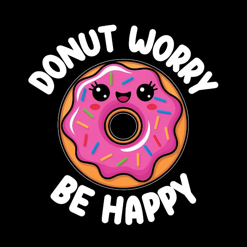 Lächelnder Donut
