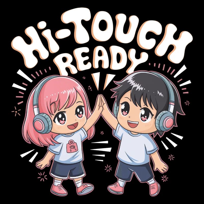K-Pop Hi-Touch Funny Korea Maknae