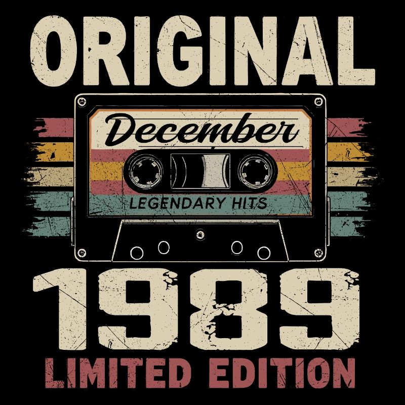 Dezember 1989 Geburtstagsgeschenk