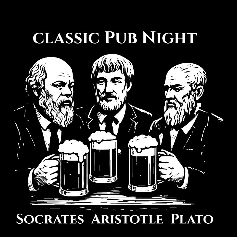 Soirée Pub des Philosophes : Socrate Aristote Platon