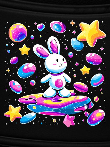 Galactic Rabbit on Surfboard