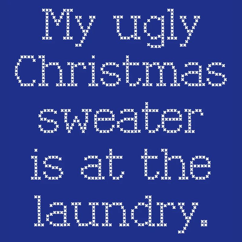 Lustiger Weihnachtspullover 