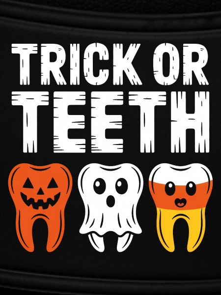 Trick oder Teeth Halloween-Trio