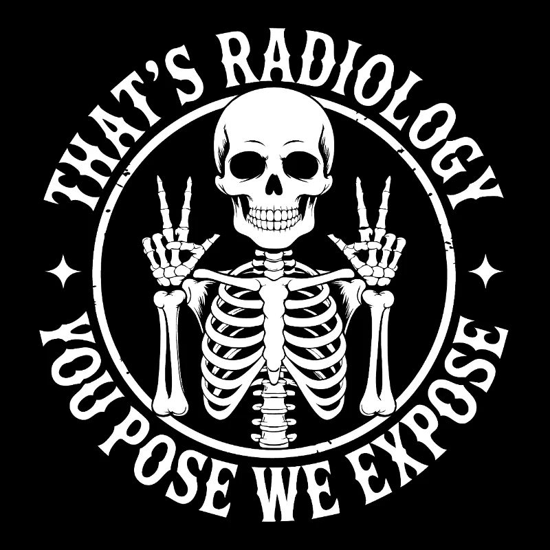 Skeleton Radiology Logo Motif