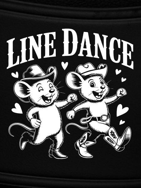 Line Dance Mäuse Retro