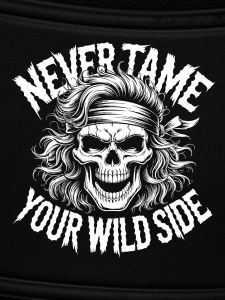 Wild Side Skull Design