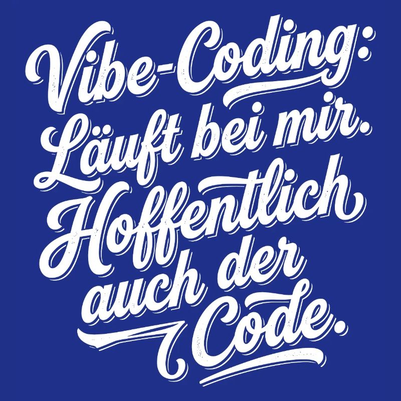 Vibe Coding läuft bei mir hoffentlich Code