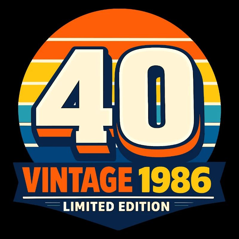 40 Vintage 1986 Édition Limitée