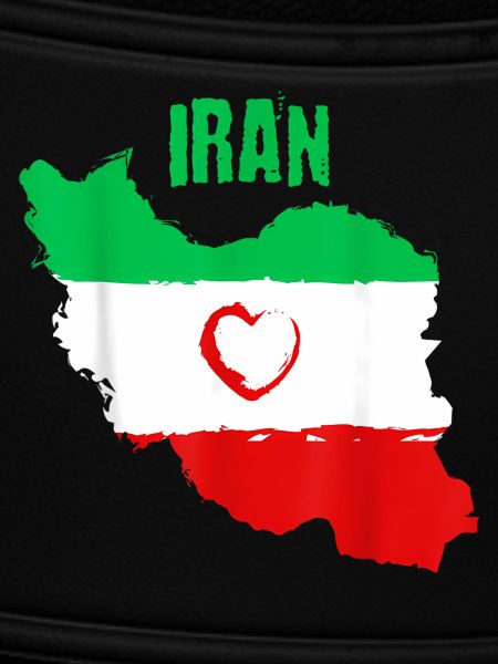 Iranian Heart Flag