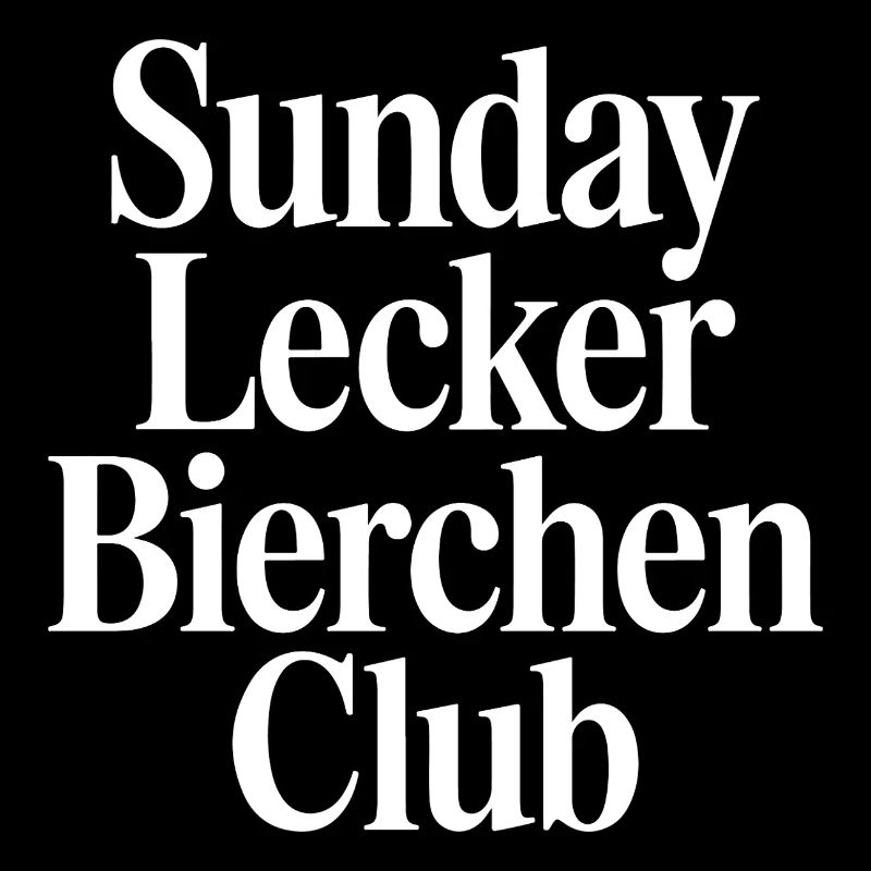 Sunday Lecker Bierchen Club