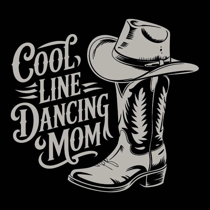 Line Dance Mom Linedance Mama Geschenk