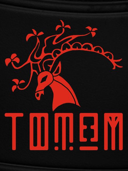 Rotwildtier-Totem
