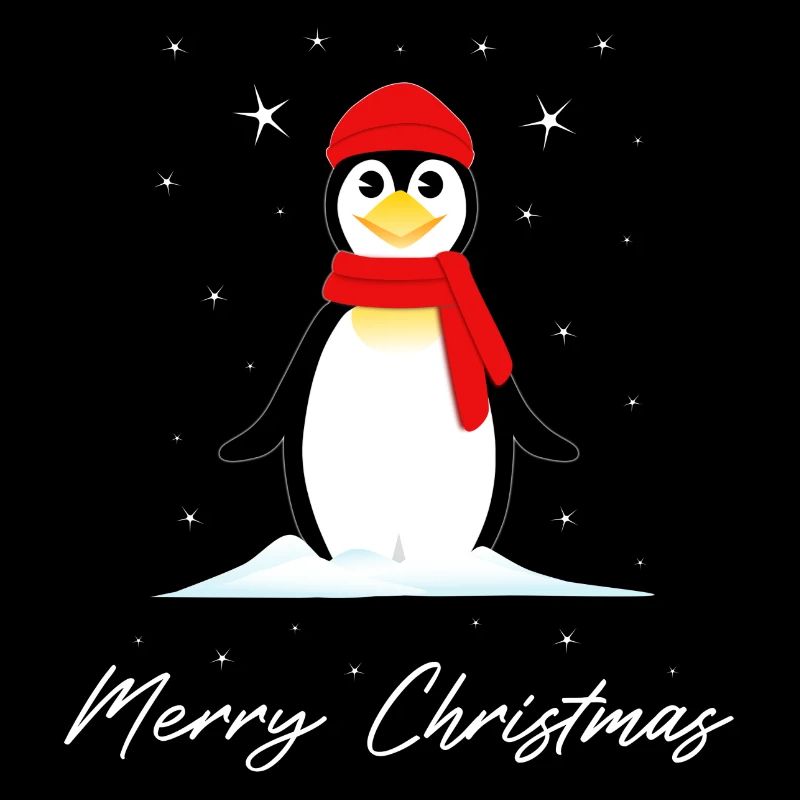 Penguin Merry Christmas