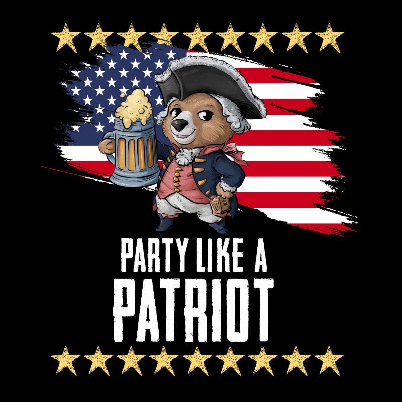 Party Like a Patriot George Bear