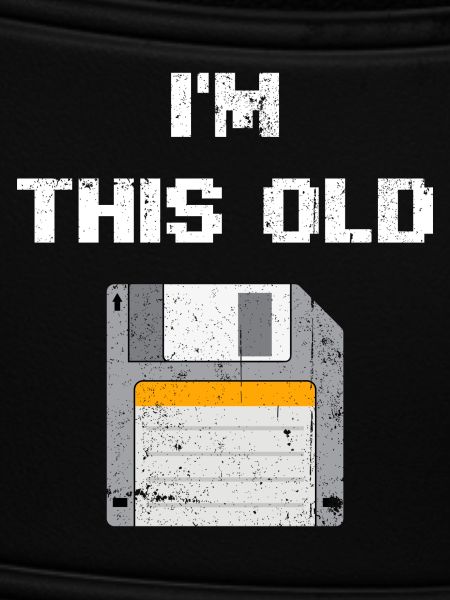 Retro Diskette Era T-Shirt